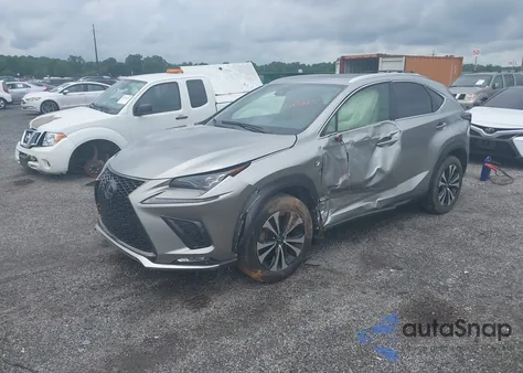 2021 Lexus Nx 300 F Sport из США, поврежденный, VIN JTJSARDZ5M2251767